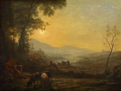The Shepherd by Claude Lorrain